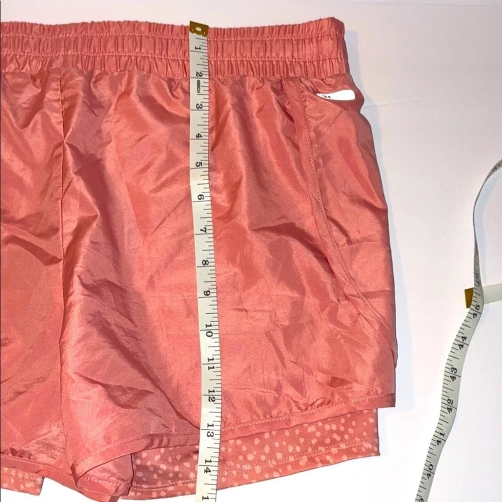RBX Peach Athletic Shorts with Elastic Waistband and Lightweight Fabric NWOT
